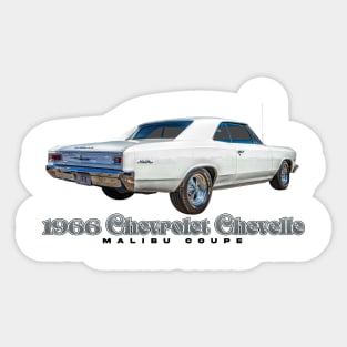 1966 Chevrolet Chevelle Malibu Coupe Sticker